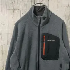 mont-bell クリマプラス100 フリースジャケット 短丈 メンズM 古着
