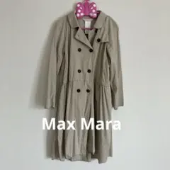 maxmara コート　38 ベージュコートのサムネイル