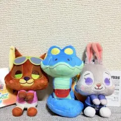 【最終値下げ】ズートピア２＆youマスコット ぬいぐるみ3体セット