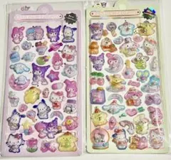 ボンボンドロップシール　ぷくぷくシール　3Dシール　2枚セットクリスマス　訳あり