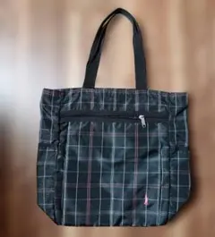 【美品】EASTBOY イーストボーイ　トートバッグ　チェック柄