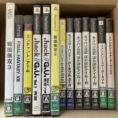【ジャンク品】PSP PS2 PS3 wiiソフトまとめ売り