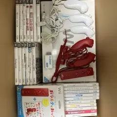 Wii多人数で遊べるソフトセット 本体コントローラ