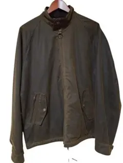 【Barbour×BARACUTA】Brown Wax G4 カーキ L 極美品のサムネイル