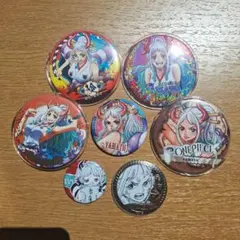 ONEPIECE ヤマト 缶バッジ 7個セット