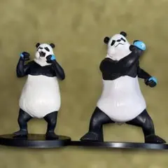呪術廻戦 パンダ フィギュア 2体セット