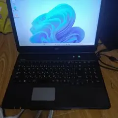 NEC ノートPC Windows 11 ブラック