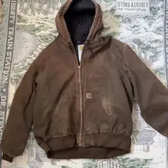Carhartt J130 DKB アクティブジャケット ブラウン 2XLのサムネイル