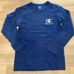 Champion 長袖カットソー 150 ネイビー