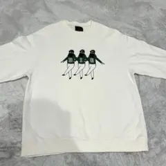 モデムデザイン　おじさん　トレーナー　スウェット