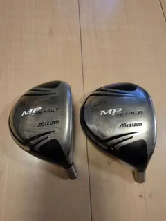 【美品】ミズノ MP METAL Ti 3W 5W FW ヘッドのみ