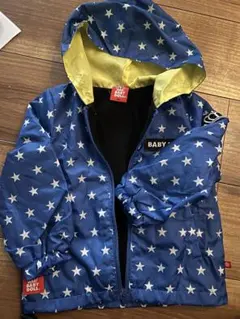 BABY DOLL 星柄　マウンテンパーカーサイズ90