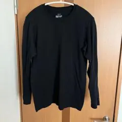 無印良品 メンズ あったか綿 厚手 クルーネック長袖Ｔシャツ