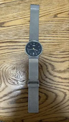 試着のみ】BRAUN ブラウン 腕時計 BN0031WHSLMHL メッシュ - メルカリ