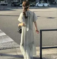 RiLi シアーレイヤードドレス 未使用