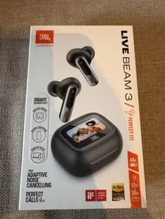 JBL LIVE BEAM 3 ワイヤレスイヤホン　ブラック
