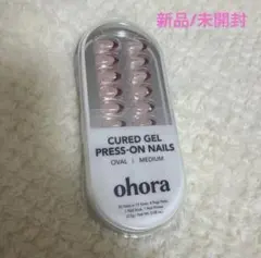 【新品/未開封】 ohora ジェルネイルチップ　ピンク×赤