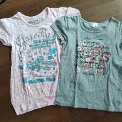 女児 Tシャツ 2枚セット 140cmのサムネイル
