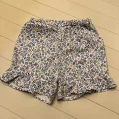 petit main 花柄フリルショートパンツ 130 水陸両用