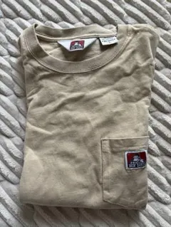 BEN DAVIS （ベン・デイビス）ベージュ 長袖カットソー S