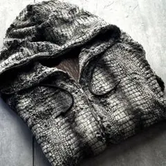 XL 00s archive トルネードマート　フィルムクロコパーカー　y2k