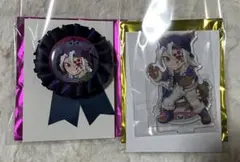 鬼滅の刃 宇髄天元 ハロウィン アクリルスタンド コサージュ風缶バッジ