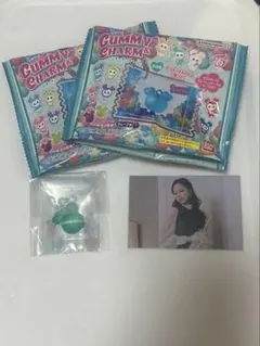 TWICELOVELYグミ ミナ チャーム＆TWICEclassicトレカ付き