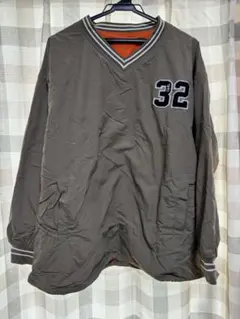 ナイロンジャケット Vネック