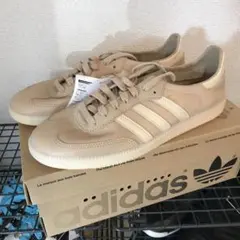 新品限定完売！アトモス購入！アディダスサンバDECON27.5cmATMOS薄茶