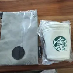 【2点セット】スターバックス 2026カップポーチ×ボトルサコッシュ