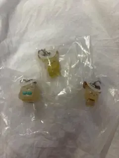 ポケピース　めじるしガチャマスコット　目印アクセサリー　3個セット　ガチャガチャ