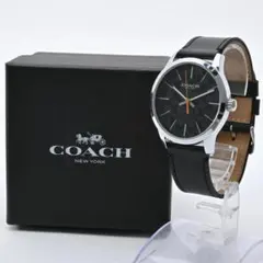 未使用 COACH バクスター CA.118.2.112.1640 黒文字盤のサムネイル