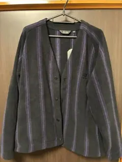 【新品・タグ付き】ユニクロ フリース オーバーサイズ カーディガン ブラック