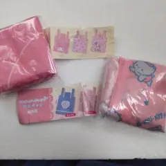 マイメロディ、ニャニィニュニェニョン ガチャ エコバッグ 2種セット