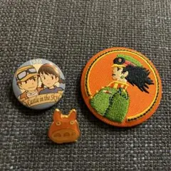 ジブリ作品　缶バッチ　ピンバッチ等