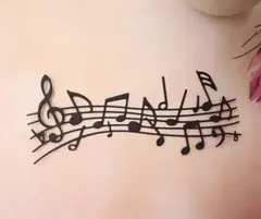 【新品未使用】五線譜&音符②　カッティングダイ