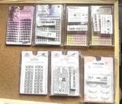 新品 つけまつげ まとめ売り 8個セット ナチュラル ボリューム SHEINのサムネイル