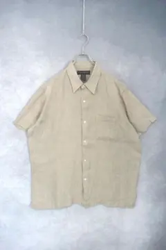 90s banana republic 100% linen box shirt