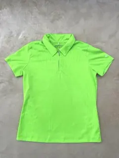Nike レディース ゴルフ ポロシャツ グリーン　ネオンカラー　蛍光