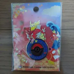 【新品未開封】ポケモンセンターヒロシマ　ロゴピンズ