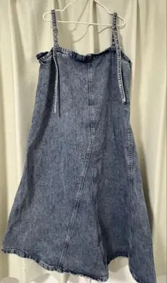 デニムキャミワンピース