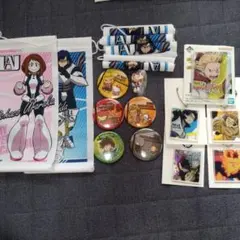 僕のヒーローアカデミア　飯田天哉、ホークス、ミリオ、お茶子、デク、エンデヴァー