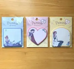 ディズニープリンセス　ダイカットふせんキュートモデル（シンデレラ・白雪姫・ベル）