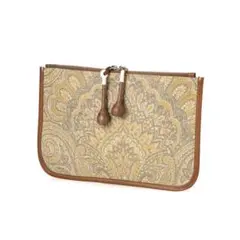 A VACATION アヴァケーション LETTER ペイズリー クラッチバッグ