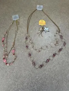 PARIS KID’S ネックレス2点とストラップ