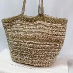 【美品】ANTEPRIMA アンテプリマ トートバッグ ワイヤー ミックス