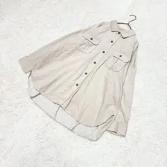 ✨美品✨ローリーズファーム　コーデュロイオーバーサイズシャツ【Ｆ】シャツアウター