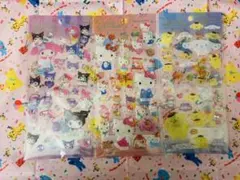 サンリオ クリアキャンディシール 3枚セット