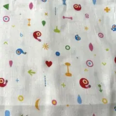 もいもい Wガーゼ はぎれ生地