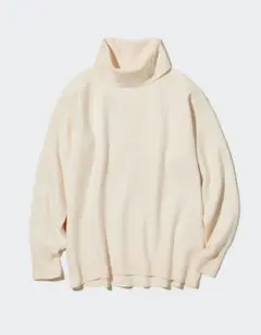 ユニクロ　スフレヤーンタートルネックセーター